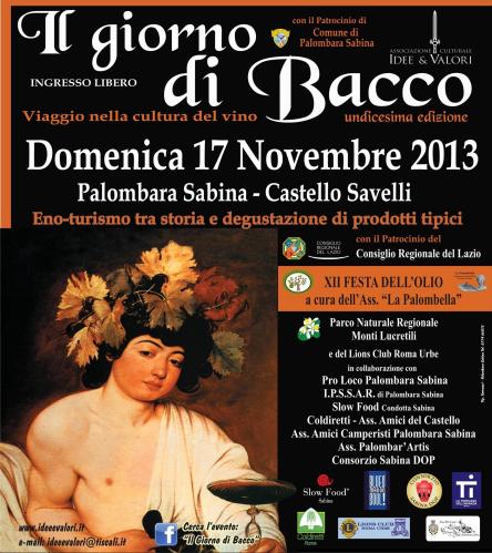 IL GIORNO DI BACCO