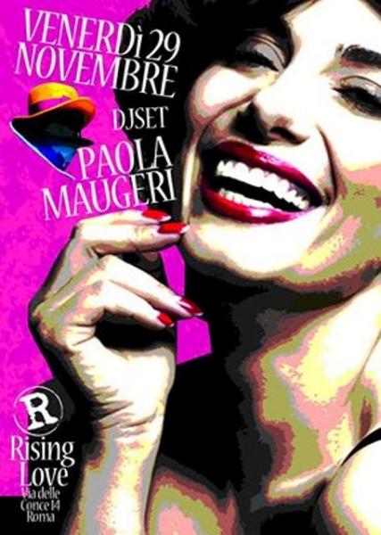 La selecta rock di Paola Maugeri in consolle al Rising Love