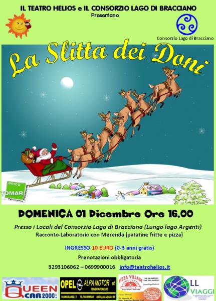 la slitta dei doni