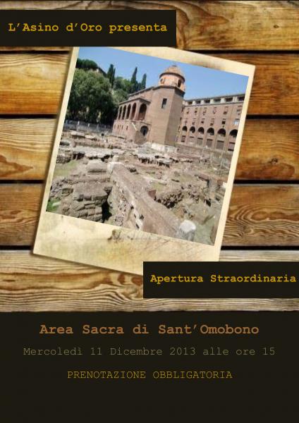 AREA SACRA DI SANT’OMOBONO