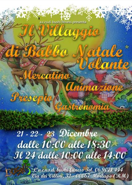 BABBO NATALE e la BEFANA VOLANTI !