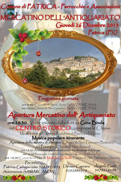 26 dicembre 2013 mercatino di s. stefano