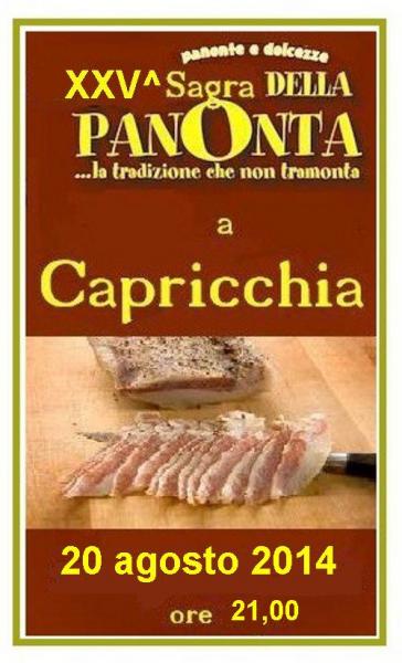 XXV SAGRA DELLA PANONTA