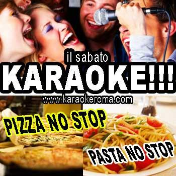 SAB 12 APRILE 2014 KARAOKE + PIZZA NO STOP = DIVERTIMENTO ASSICURATO