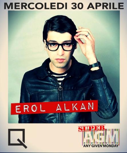 Erol Alkan, il principe del mash-up sbarca al Qube per Any Given Monday