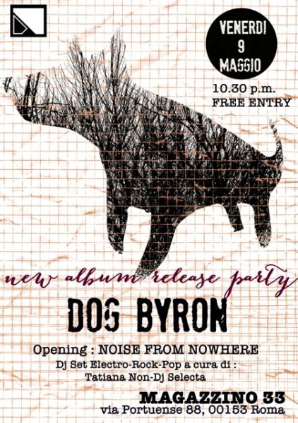 Eleven Craters, il nuovo cd di Dog Byron tra grunge e blues dal vivo al Magazzino 33