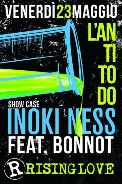 Il rap di Inoki Ness con Bonnot (Assalti Frontali) dal vivo al Rising Love