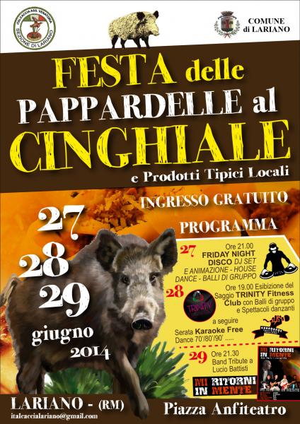 Festa delle Pappardelle al Cinghiale