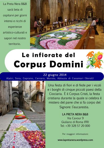 Le infiorate del Corpus Domini
