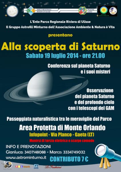 Alla scoperta di Saturno