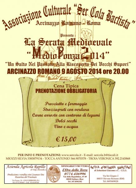 MEDIO PONZA 2014