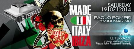 Sabato 19 Luglio LE TERRAZZE ROMA