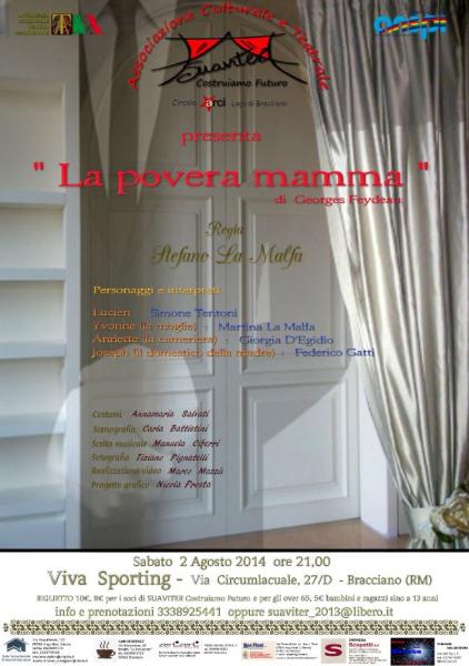 IL 2/8 TUTTI A BRACCIANO A TEATRO SOTTO LE STELLE!!