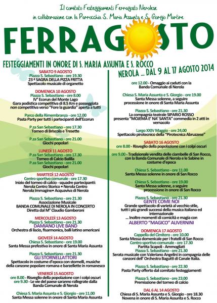 Ferragosto Nerolese 2014