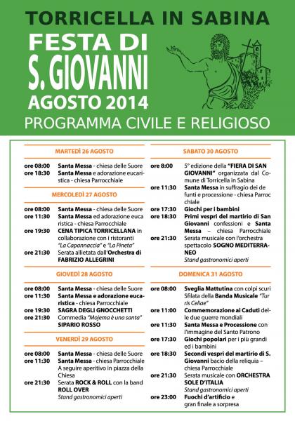 Festa di San Giovanni Battista