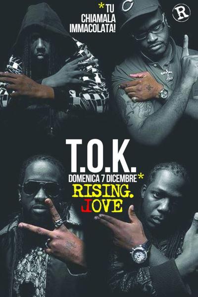 T.O.K., la migliore boy band reggae del mondo sbarca al Rising Love