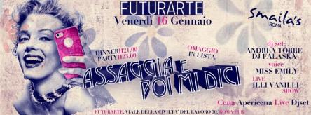 FUTURARTE ROMA | VENERDI 16 GENNAIO 2015 | OMAGGIO DONNA