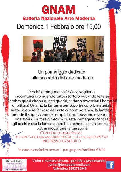 FORME & COLORI ” visita alla collezione permanente della Galleria d’Arte Moderna