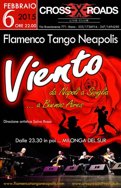 Flamenco Tango Neapolis al Cross Roads Live Club