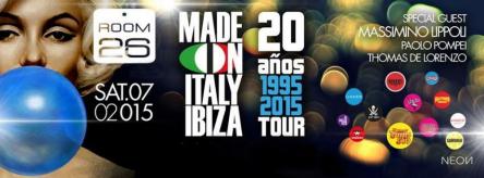 Room 26 | Sabato 7 Febbraio 2015 | Made in Italy