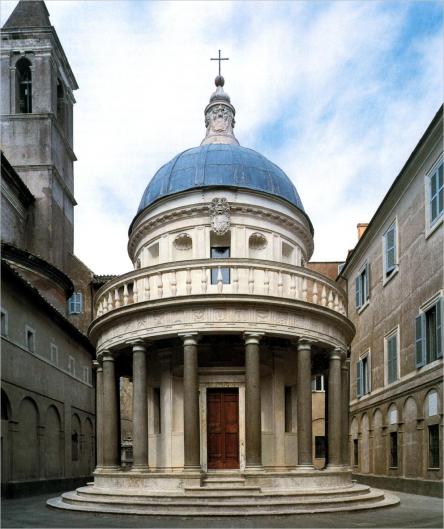 San Pietro in Montorio e il Tempietto di Donato Bramante