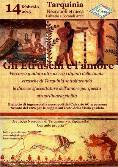 Gli etruschi e l’amore. L’archeologia per San Valentino