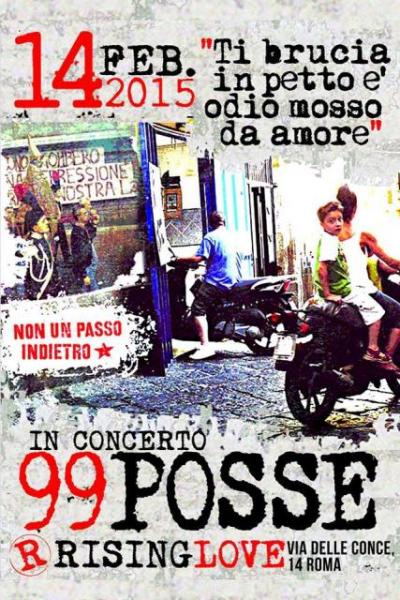 I cattivi guaglioni tornano a Roma, 99 Posse dal vivo al Rising Love tra rap e reggae