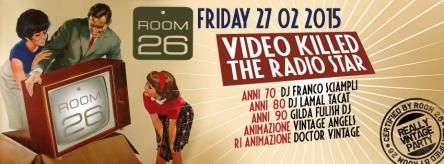 Room 26 | Venerdi 27 Febbraio 2015 | Vintage Music