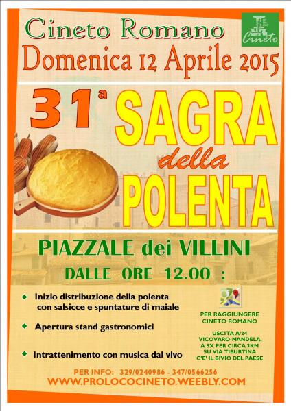 31a sagra della polenta