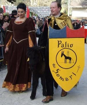 Palio dei somari Amatrice (Rieti) 29 marzo