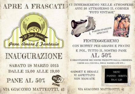 Inaugurazione Il Tuo Forno