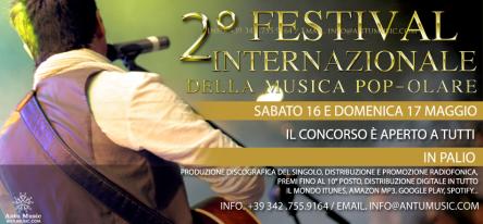 2°FESTIVAL INTERNAZIONALE DELLA MUSICA POP-OLARE 2015