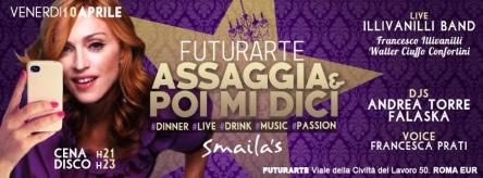Futurarte Roma - Venerdi 10 Aprile 2015 - Info 3476304510