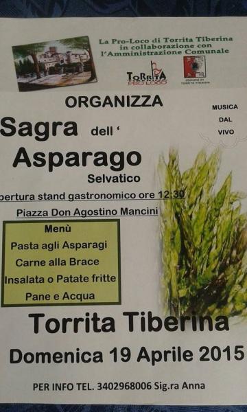 SAGRA DELL'ASPARAGO SELVATICO-TORRITA TIBERINA(RM)
