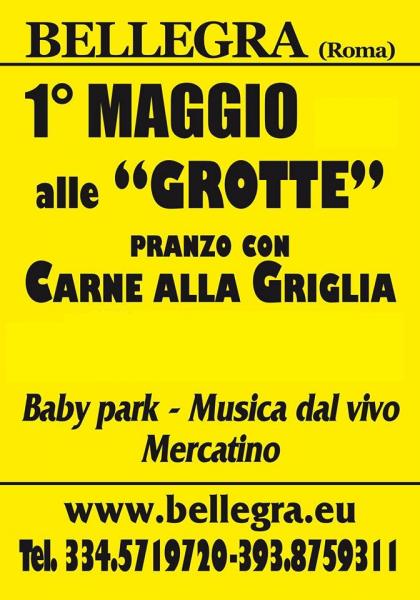 PRIMO MAGGIO ALLE GROTTE DELL'ARCO 2015