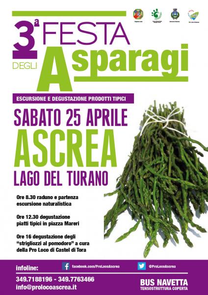 L’ortaggio del re in tavola ad Ascrea – 25 aprile
