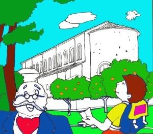 Il Medioevo nel giardino degli aranci. Visita giocata per bambini