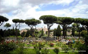 L’Aventino e il roseto comunale