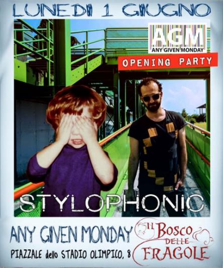Any Given Monday: al via la stagione estiva con i suoni di Stylophonic