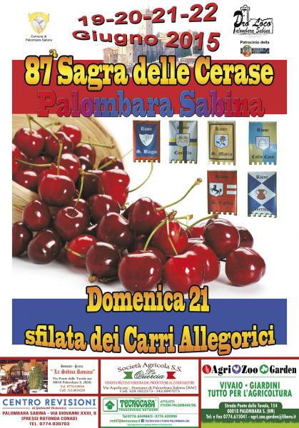 87^ Sagra delle CERASE