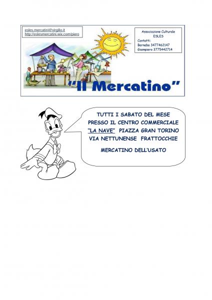 MERCATINO DELL'USATO
