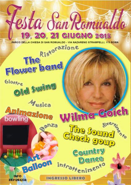 WILMA GOICH in concerto alla FESTA DEL PATRONO DI SAN ROMUALDO