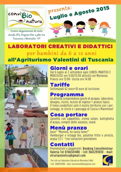 Laboratori creativi e didattici