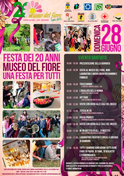 Festa dei venti anni del Museo del fiore una festa per tutti