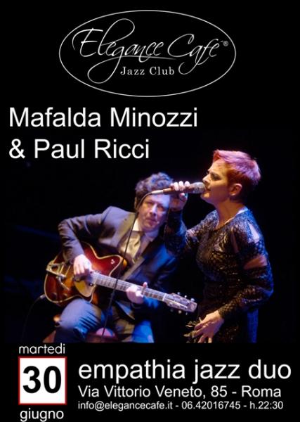 Emphatia Jazz Duo tra swing e bossa dal vivo all’Elegance