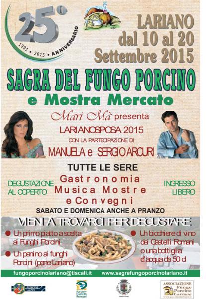 25^ Sagra del Fungo Porcino e Mostra Mercato