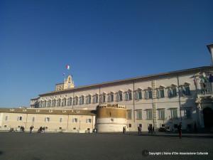 Andar per vicoli intorno al Quirinale