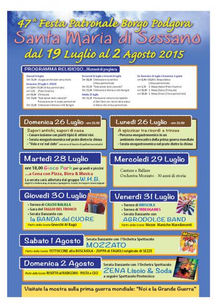 47^ Festa Patronale Santa Maria di Sessano