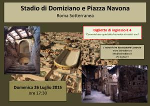 Roma Sotterranea. Lo Stadio di Domiziano e piazza Navona
