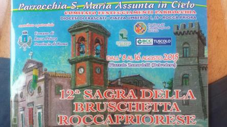 12 sagra della bruschetta roccapriorese